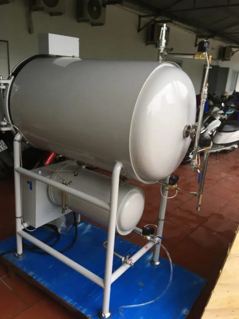 Nồi hấp ượt tiệt trùng trong chế biến dược phẩm
