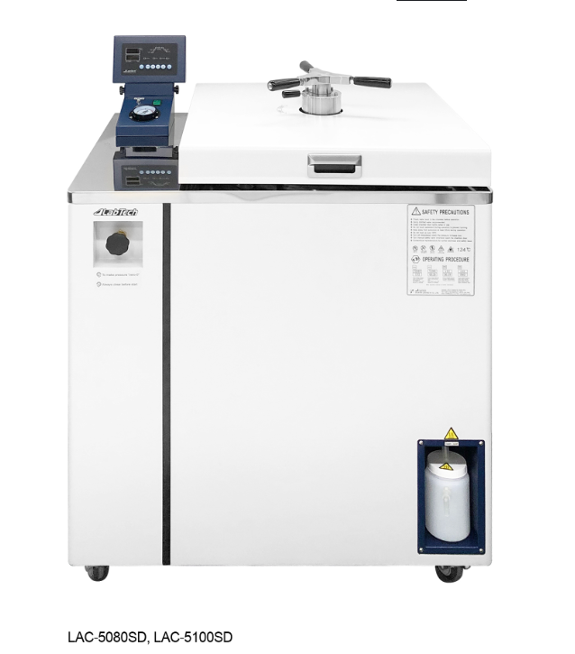 Nồi hấp tiệt trùng Labtech LAC-5040SD/ LAC-5060SD/ LAC-5080SD/LAC-50100SD Nồi hấp tiệt trùng Labtech LAC-5040SD/ LAC-5060SD/ LAC-5080SD/LAC-50100SD