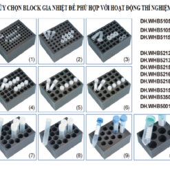 Bể gia nhiệt khô Daihan MaXtable H20 1 Khối Block nhôm Daihan Maxtable H20