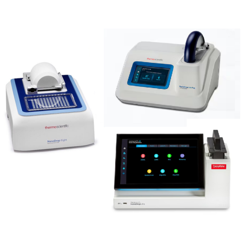 Nanodrop Red Máy quang phổ NanoDrop Ultra/ Eight/ Lite Plus Thermo Fisher ...