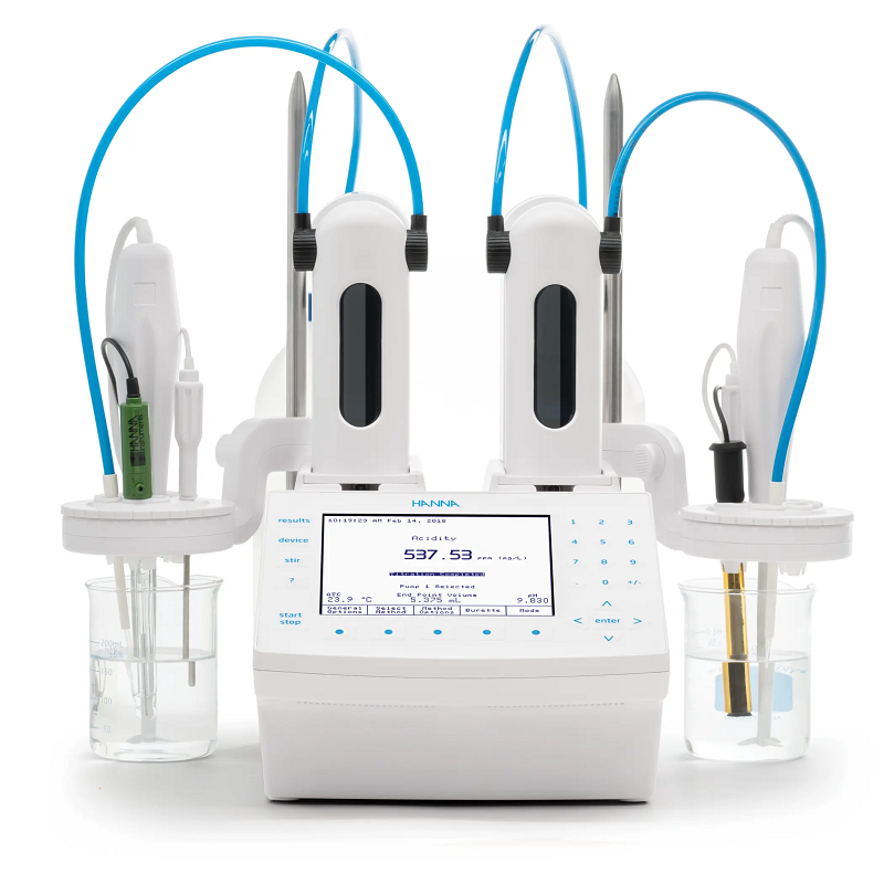Máy chuẩn độ điện thế tự động HI932 Hanna Instruments May chuan do dien the tu dong HI932 Hanna Instruments